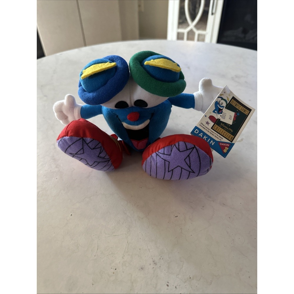 VINTAGE Atlanta Georgia 1996‎ Olympic Games Izzy Mascot Stuffed Plush NWT
